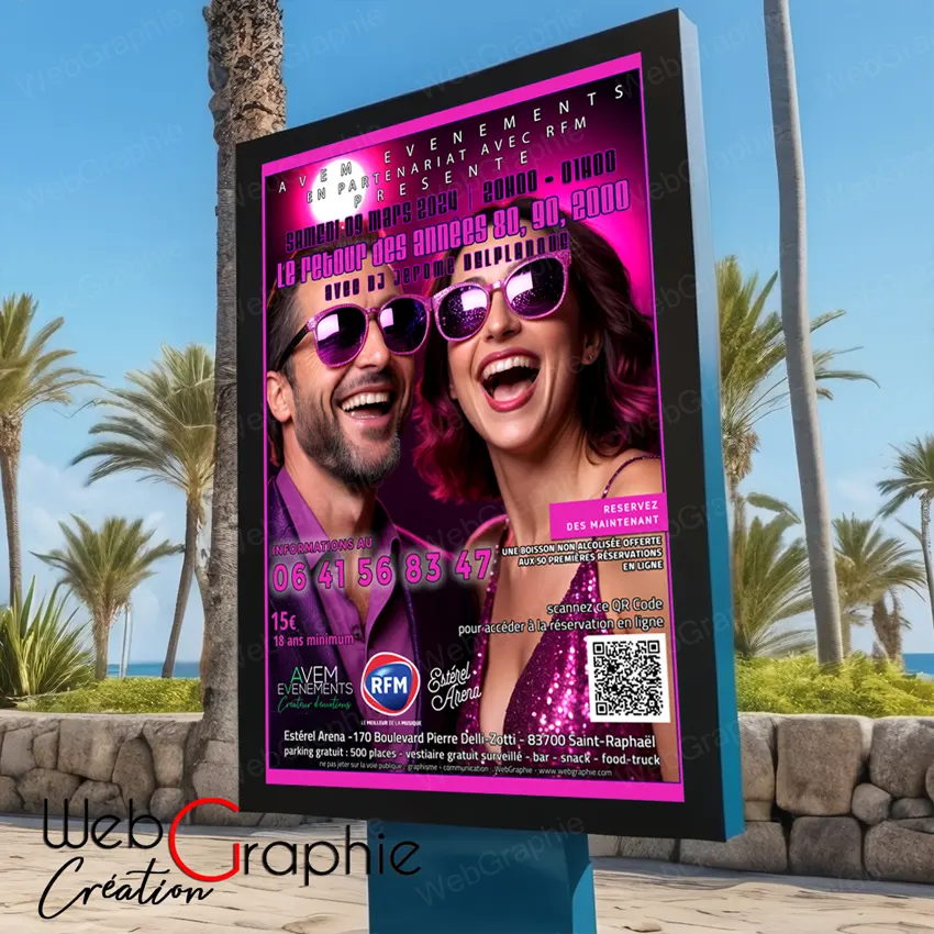 Création d'affiche par WebGraphie