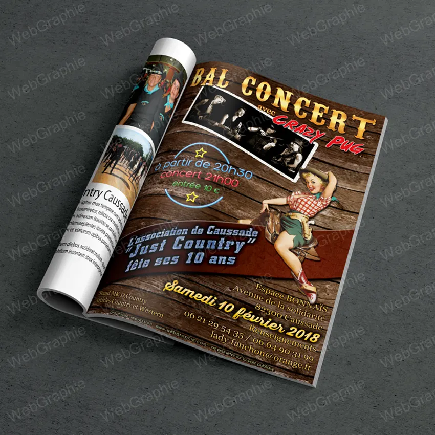 Création de magazine WebGraphie