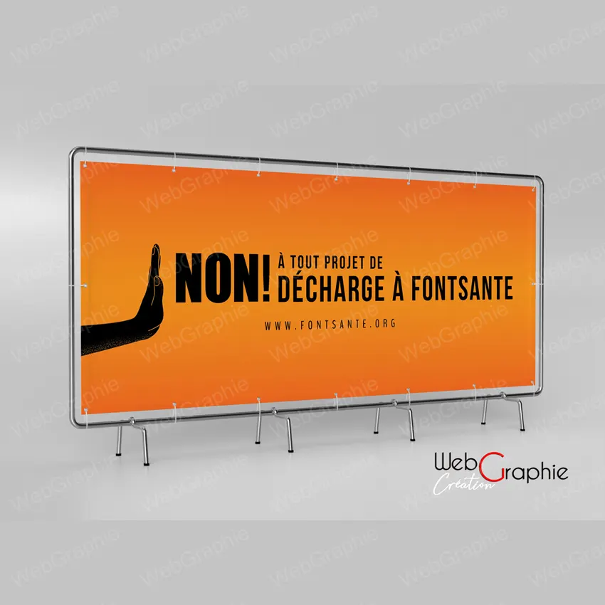 Création de banderoles par WebGraphie