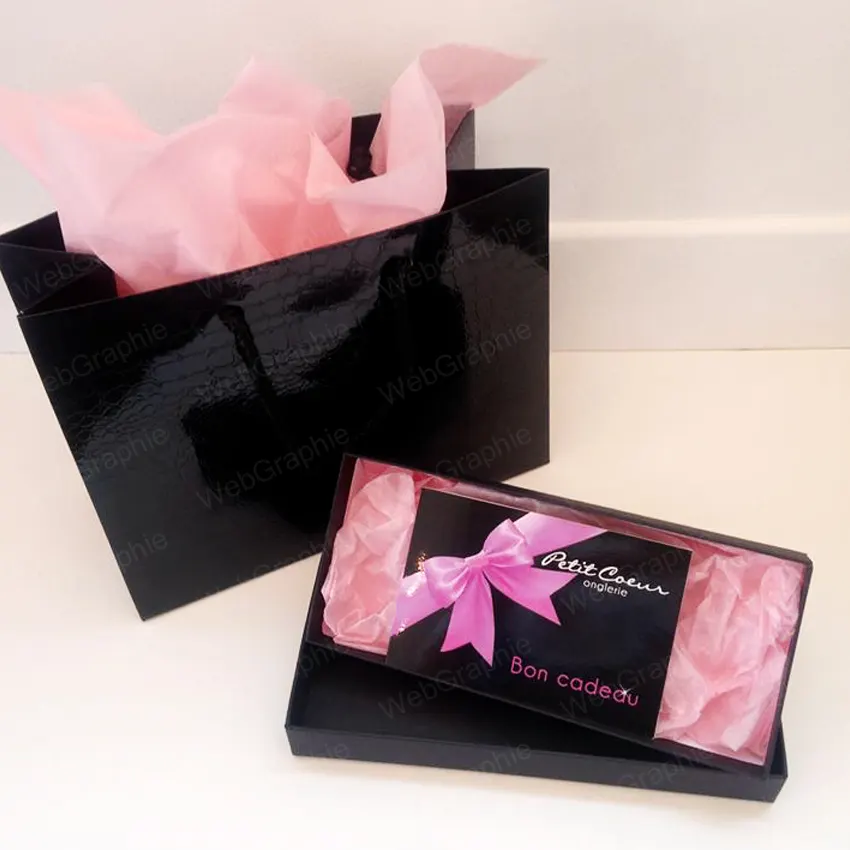 Création de bon cadeau par WebGraphie