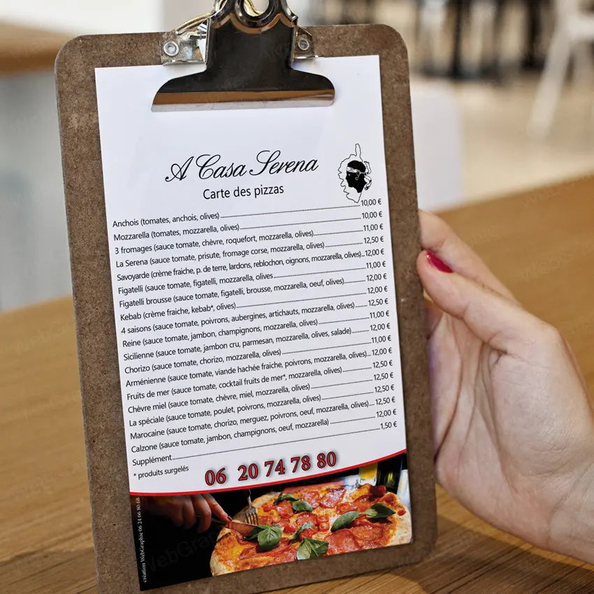 Création de flyers par WebGraphie