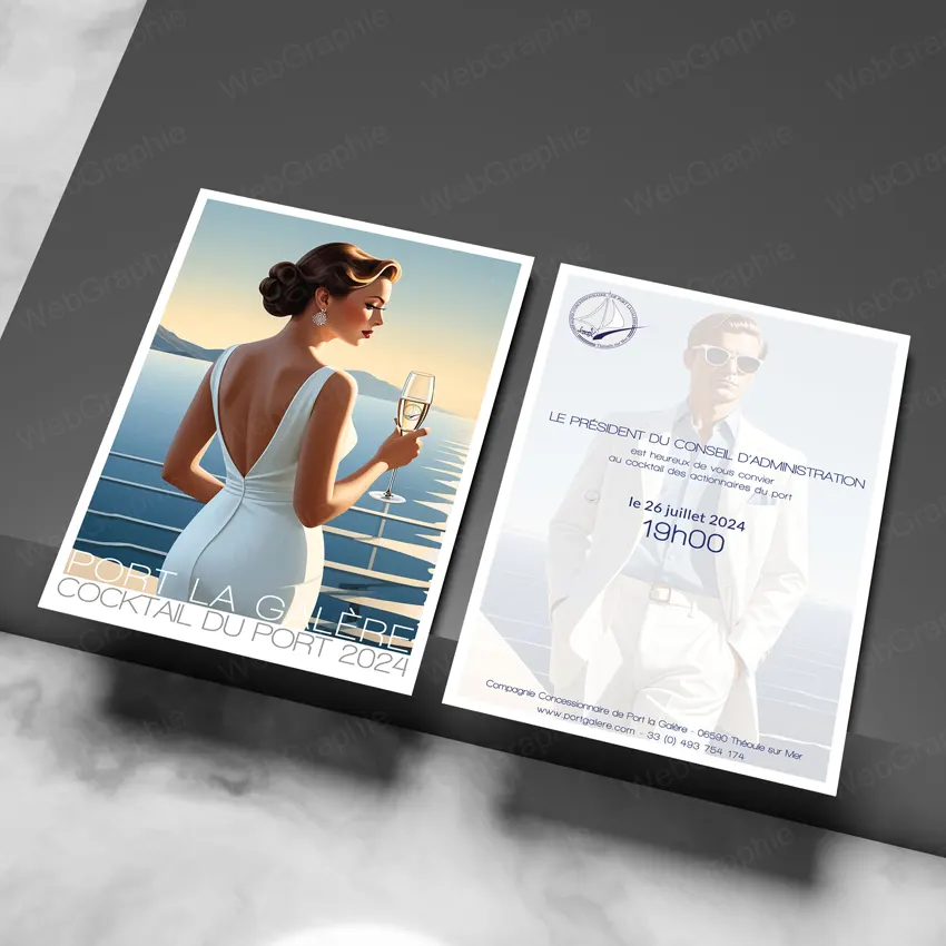 Création de flyers par WebGraphie