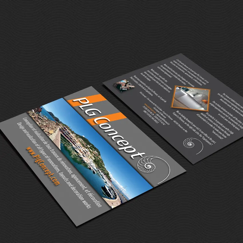 Création de flyers par WebGraphie