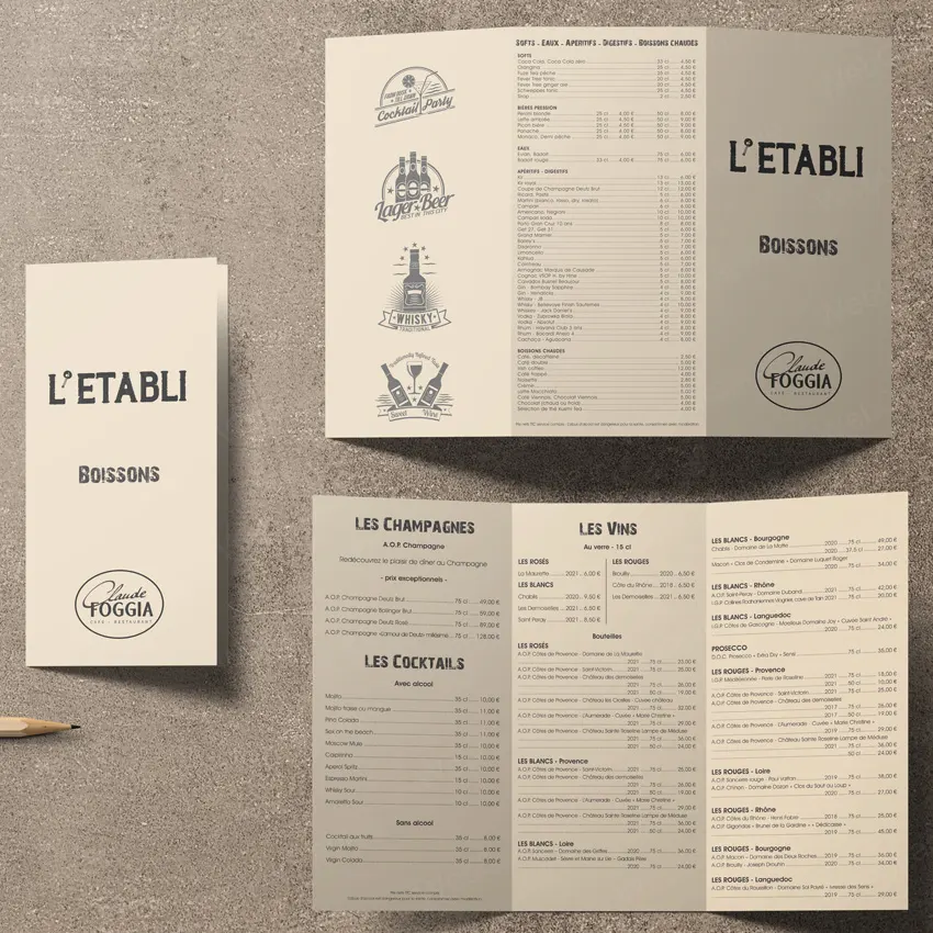 Création de menu par WebGraphie